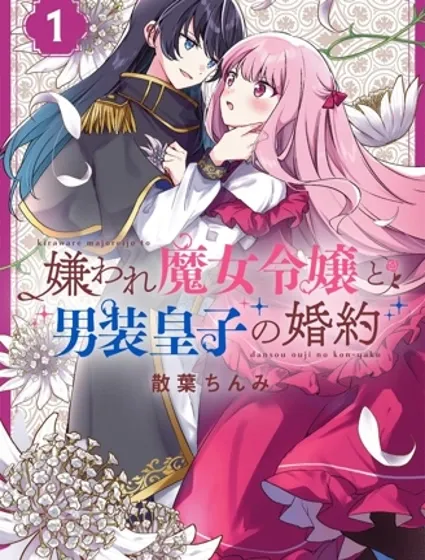 万人厌的魔女大小姐与男装皇子的婚约封面